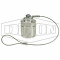 Dixon H Series Interchange Dust Cap, 1/2 in Nominal, Aluminum, Domestic H4DC-A